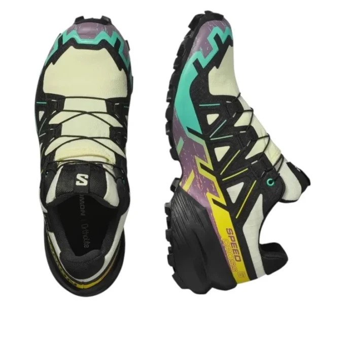 SALOMON SPEEDCROSS 6 Gore-Tex „Transparent Yellow Black“