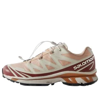 Salomon x Kith XT-6 Gore-Tex Krémová Růžová Červená