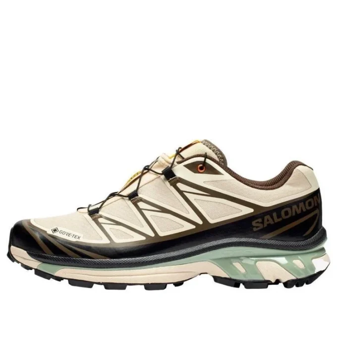 SALOMON x SNS XT-6 Gore-Tex „Almond Milk Seagrass“