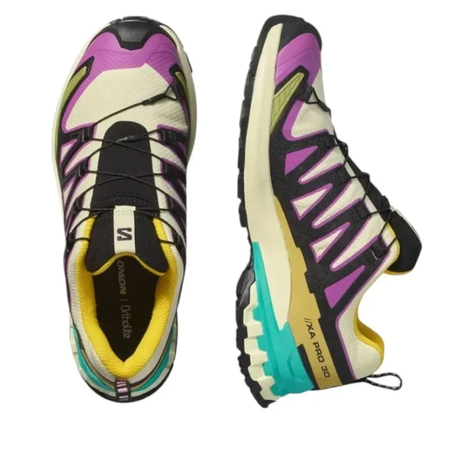 SALOMON XA PRO 3D V9 Gore-Tex „Transparent Yellow Black“