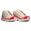 Salomon XT-6 „Shortbread Poppy Red Green Ash“