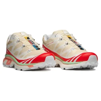 Salomon XT-6 „Shortbread Poppy Red Green Ash“
