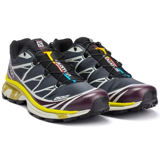 Salomon XT-6 Trail „Black Purple Yellow“ Salomon XT-6 Trail „Black Purple Yellow“