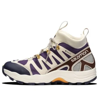 XA PRO 1 Mid Gore-Tex „Cream Purple Brown“