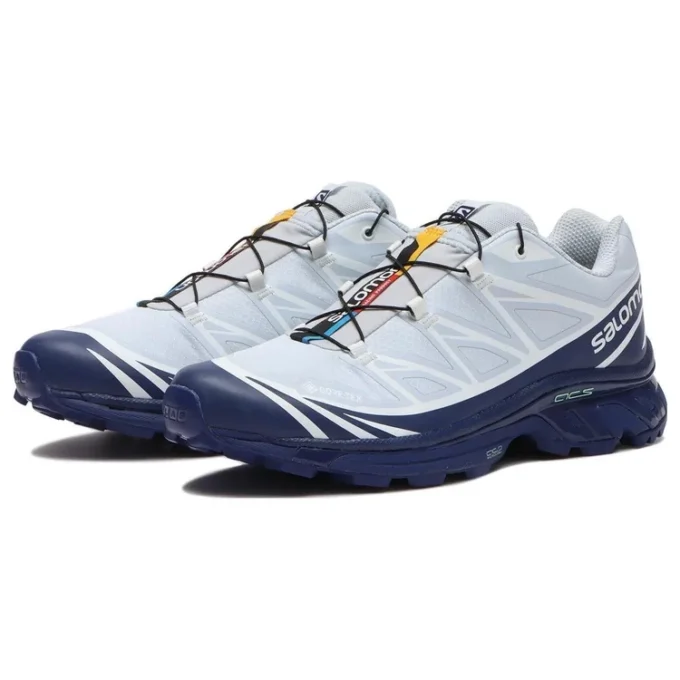 XT-6 GTX „Blue Print Heather White“